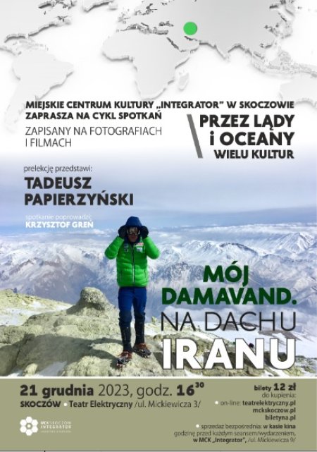 Prelekcja podróżnicza: Mój Damavand. Na dachu Iranu